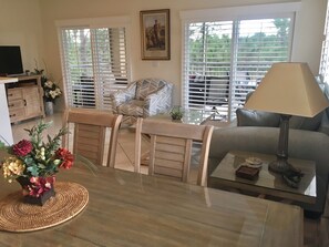 Living/dining area
