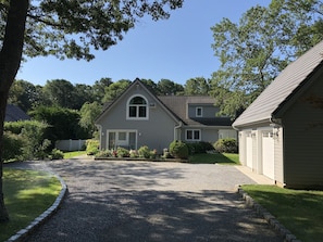 Driveway entrance