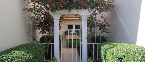 Front Entrance - two story townhome
