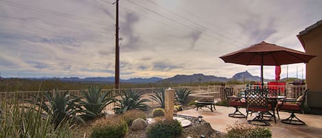 Backyard view of your Oasis in the Desert
