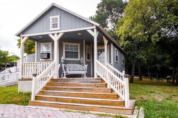 Front of cabin