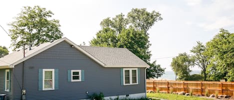 View of the whole house w/Lake Michigan 