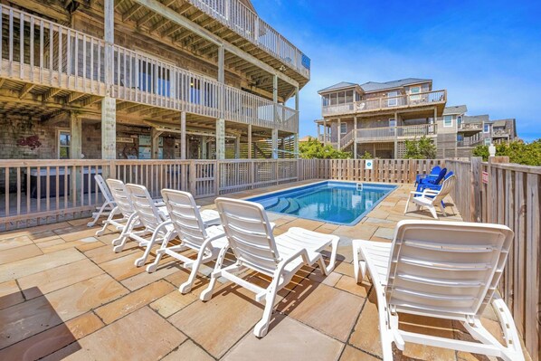 Surf or Sound Realty - 200 - Hardalee - Pool Area -3