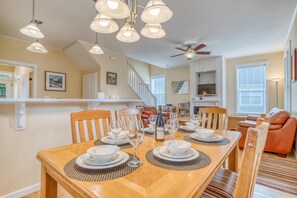 Dining Area with cutlery