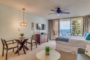 Ocean view from inside