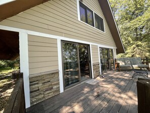 New siding and rock accent 2022