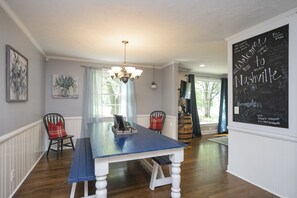Large farmhouse table