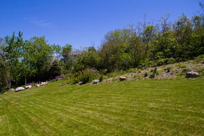 Large backyard - great for relaxing!