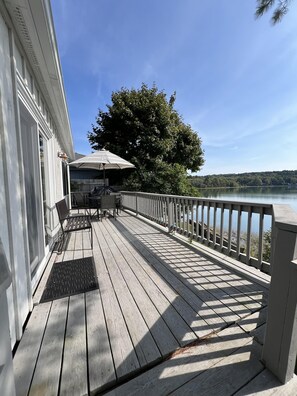 The deck view at Tidewatch.