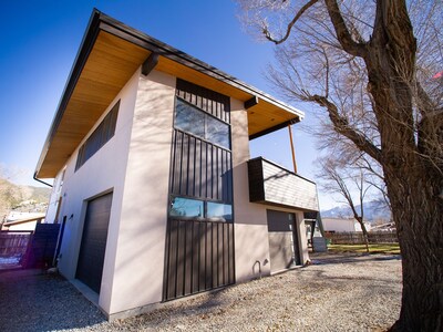  NW side of house, off street parking for large vehicles, private fenced yard 