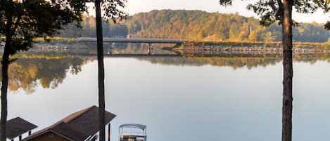 View from the screened porch