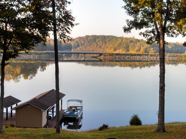 View from the screened porch
