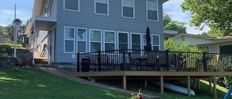Lake front - new deck.