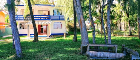 Front View of Beach House