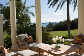 porch seating area