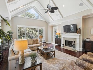 Living Room at 18 Sandhill Crane