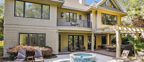 18 Sandhill Crane is a Beautiful 2nd Row Ocean Home in Sea Pines