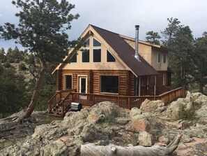 View of wrap-around deck.
