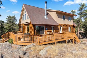 View of wrap-around deck.