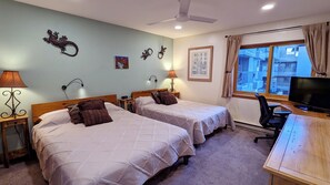 Beaver Creek West Condo L-3 2nd bedroom with two Queen beds