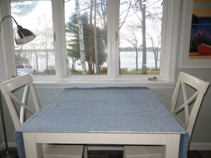 Table in living room