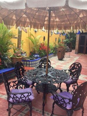 Private Terrace facing the ocean