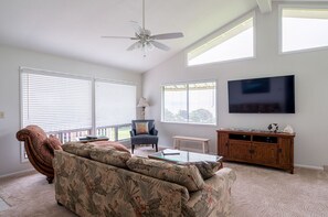 All of the furnishings were purchased new for your enjoyment. Comfort is the key