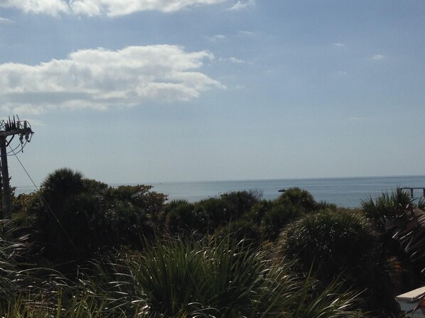Gulf view from master balcony
