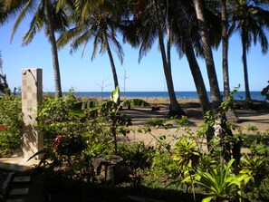 Looking South West and your outdoor shower