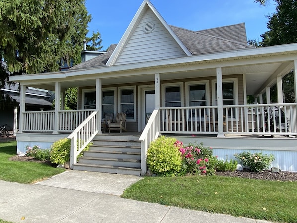 Enjoy large porch