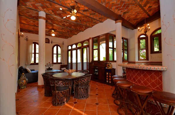 Kitchen and Living Room