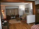 Looking into west side of living room