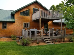 Upper deck is accessible through the loft.