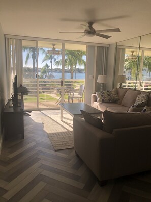 Living Room and Back Porch