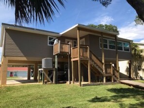 Back of the home