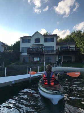 View from the dock 
