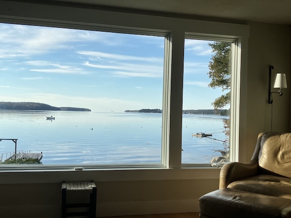 What a view out the picture window!