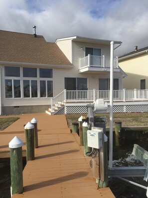 Boat dock.