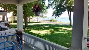 Left view off Old Nest porch