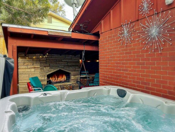 Bubbelpool utomhus