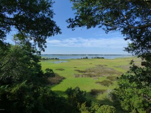 Enjoy the expansive panoramic 360 views of the Sound & Ocean.  Photo ops abound!