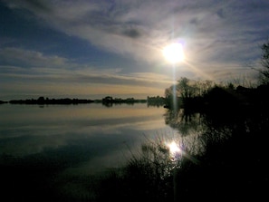 Beautiful evenings on the shore of Lough Corrib.
