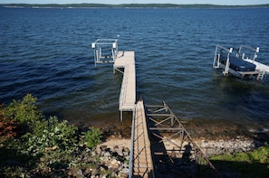 New dock with year round deep water.