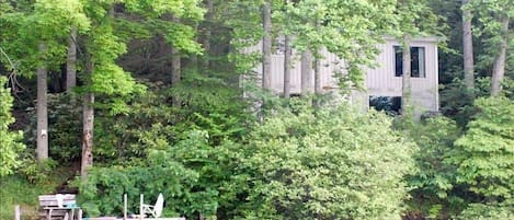 View of house from lake