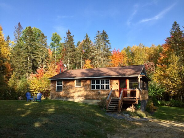 Early fall, from the road.