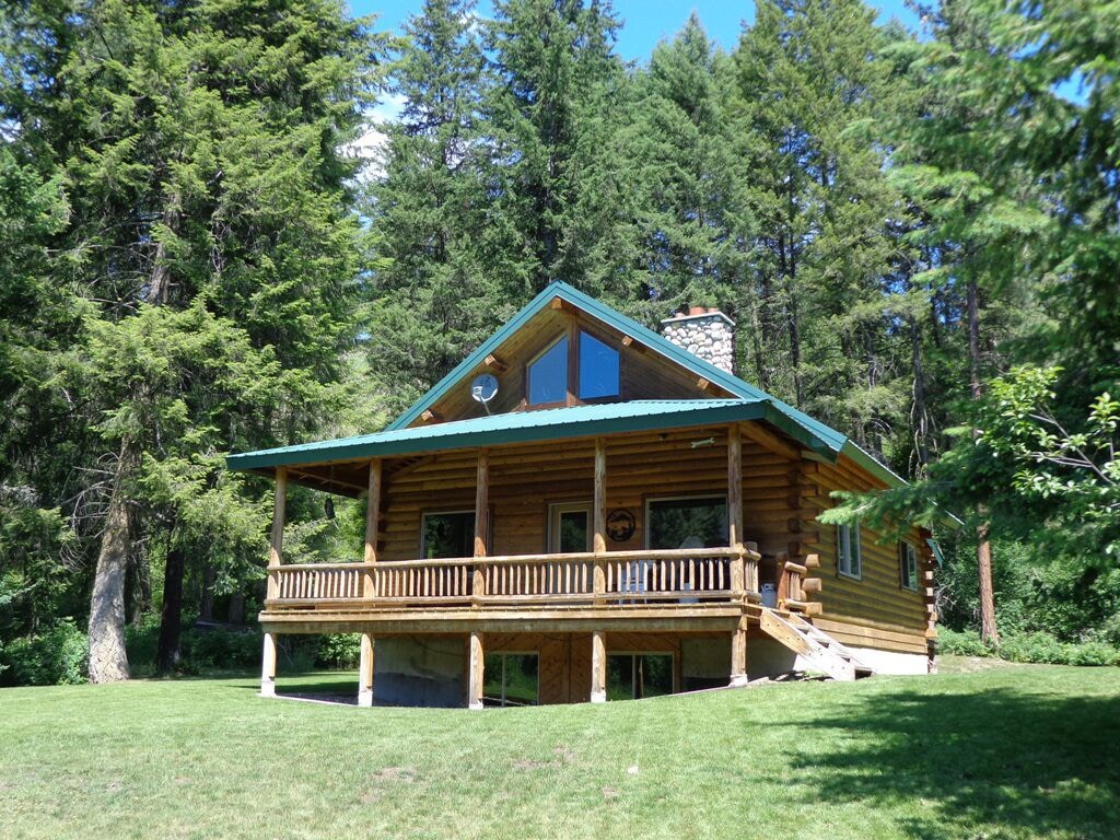 Private Lake with One 3 Bdrm 1 1/2 Bath Log Home. 175 Acres Stevens