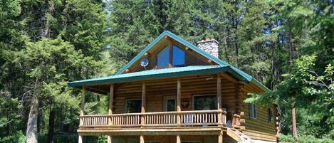 Cabin from the lake