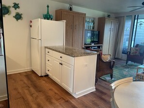Plenty of space for meal prep