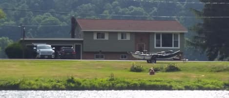 Trout Camp view from the river