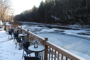 View of Penn's Creek from the deck